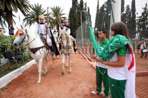 Ouverture au Baroud du Tournoi international féminin de tennis sur terre battue du 9 au 14 septembre 2013 Tlemcen - Tennis (ITF 2013)