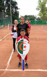 L\'equipe Algerienne de Tennis à Tlemcen - Tennis (ITF 2013)  Tournoi international féminin de tennis sur terre battue du 9 au 14 septembre 2013