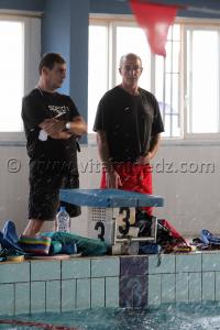 Tlemcen - Natation  Entraineurs nationaux Mr Reda Yadi et Fethi Bendiouis