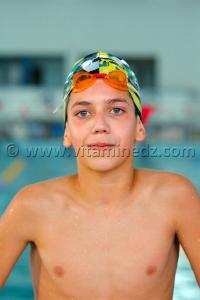 Zennaki Achraf  medaille de bronze 100m pap Tlemcen - Natation
