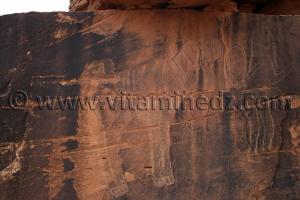 Bélier de Boualem (Kebch Boualem) Gravures rupestres de Boualem, wilaya d'El Bayadh