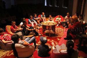 Tlemcen - La conteuse SIHEM KENNOUCHE de Canal Algérie et de la Chaine 3