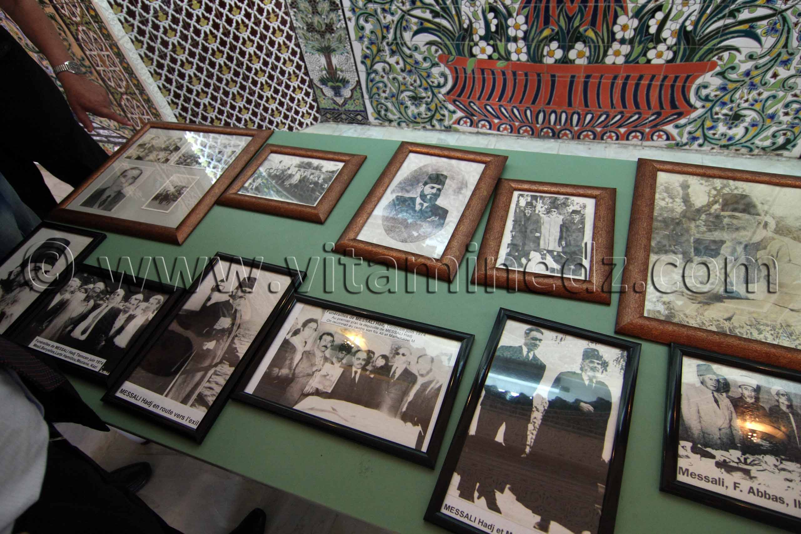 Expo photos - Messali Hadj  Colloque international organisé par l'ECOLYMET