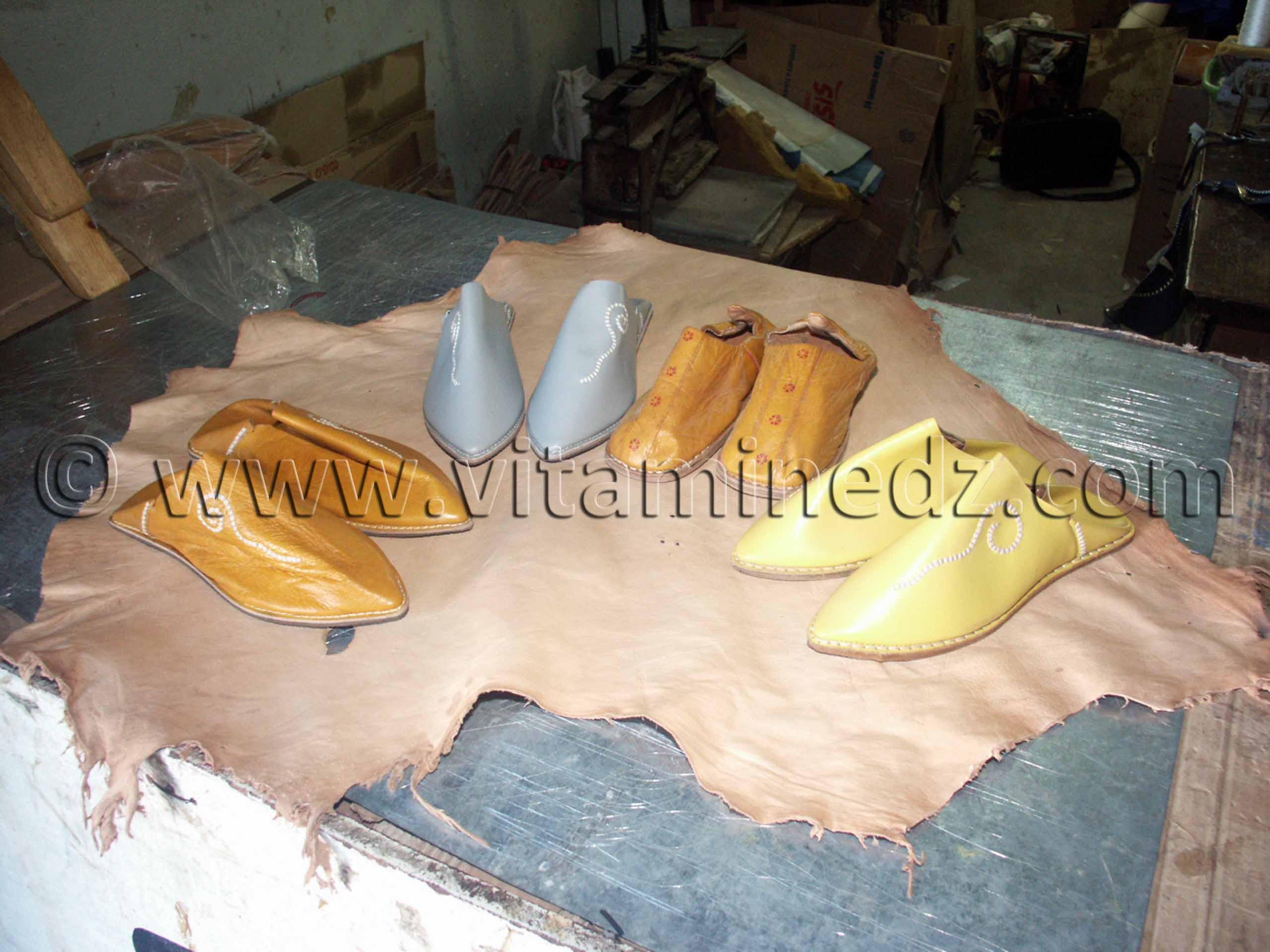 Artisanat à Tlemcen  maroquinerie, baboucherie, sellerie