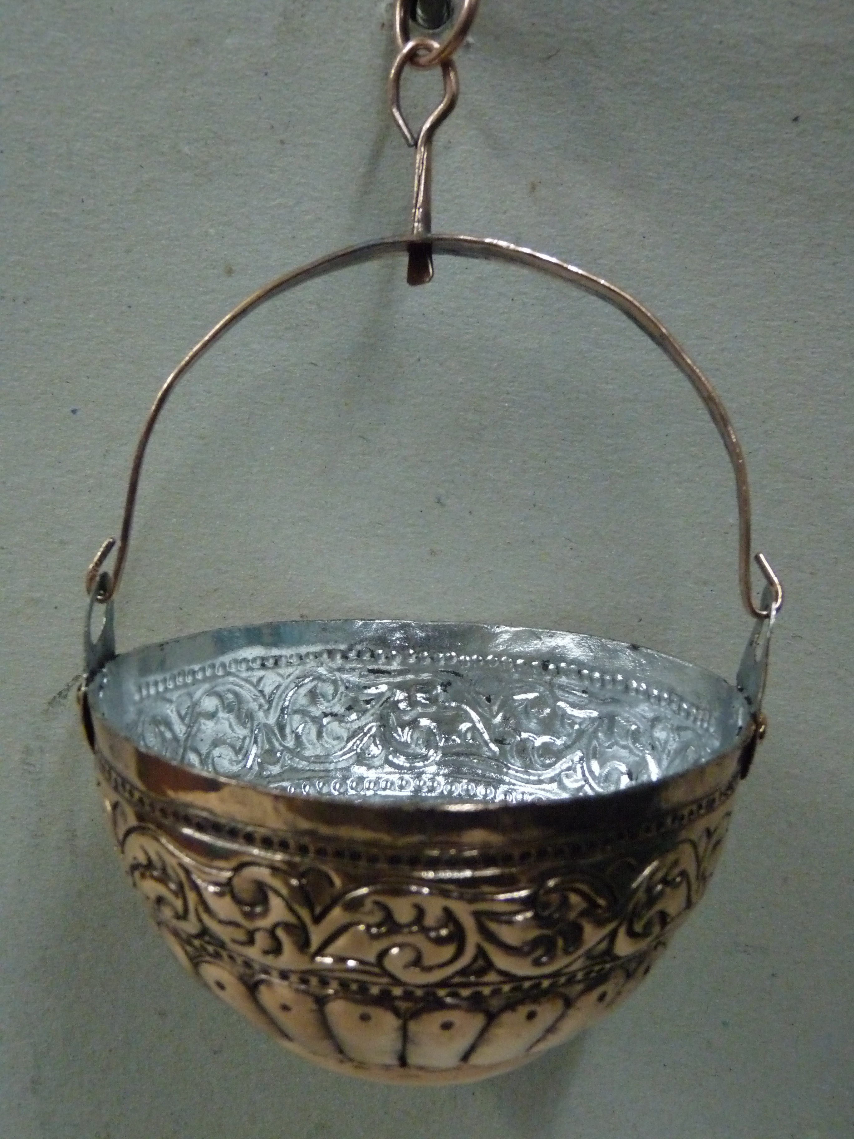 Satla Constantinoise en Cuivre Rouge