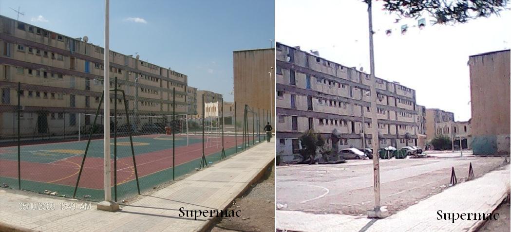 Espace détente détérioré