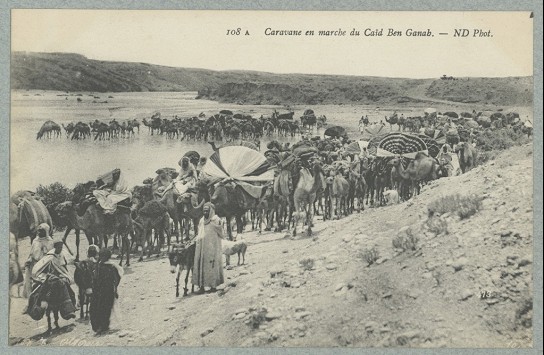 Caravane en marche du Caïd Ben Ganah