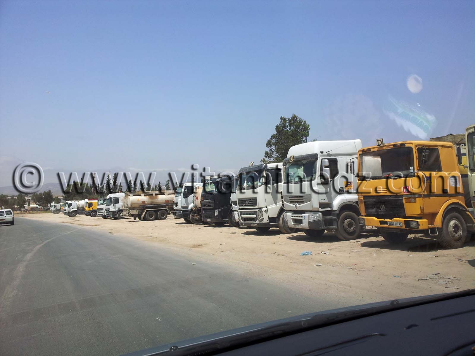 Crise du carburant à Tlemcen ... Pas seulement les hallabas