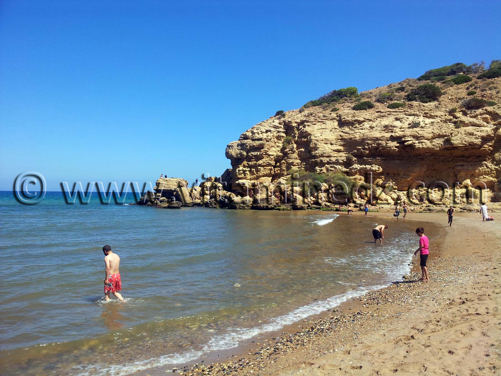 Plage de Sidi Djelloul, Commune de Sidi Safi, Wilaya d'Ain Temouchent