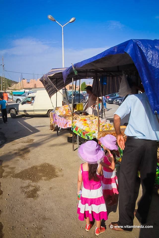 Friandises pour jolies petites filles -  Waada de Tenira, Wilaya de Sidi Bel Abbes