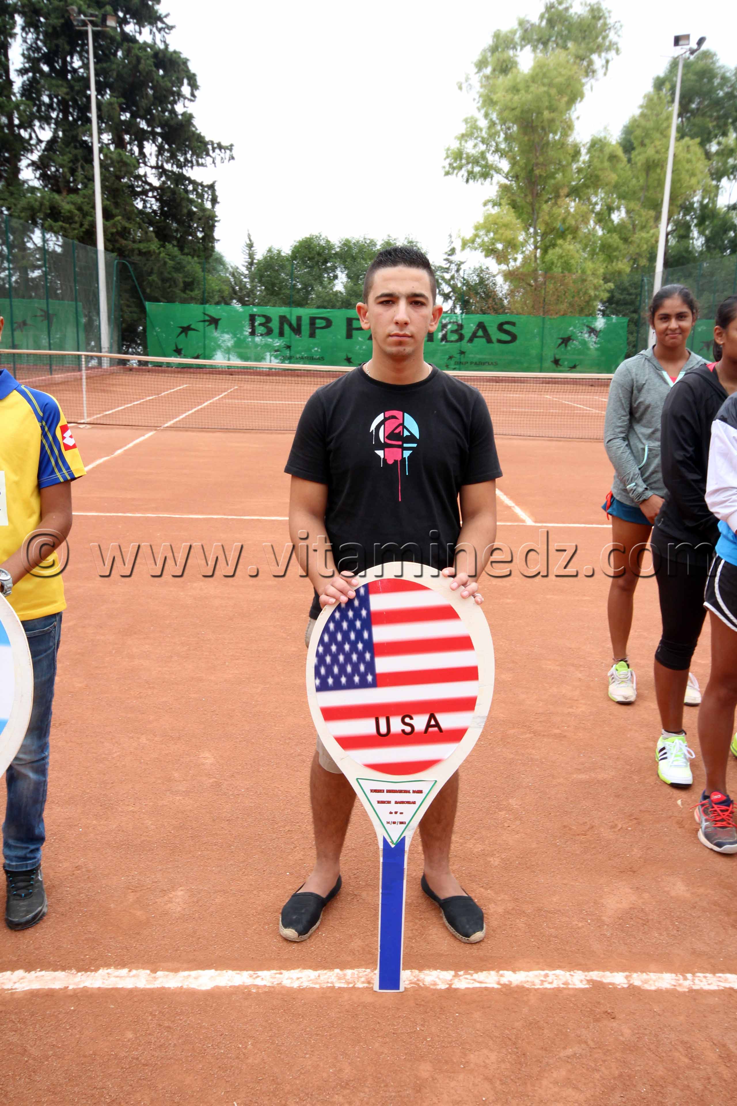 Tlemcen - Tennis (ITF 2013)  Participation des Etats Unis (USA) au Tournoi international féminin de tennis sur terre battue du 9 au 14 septembre 2013