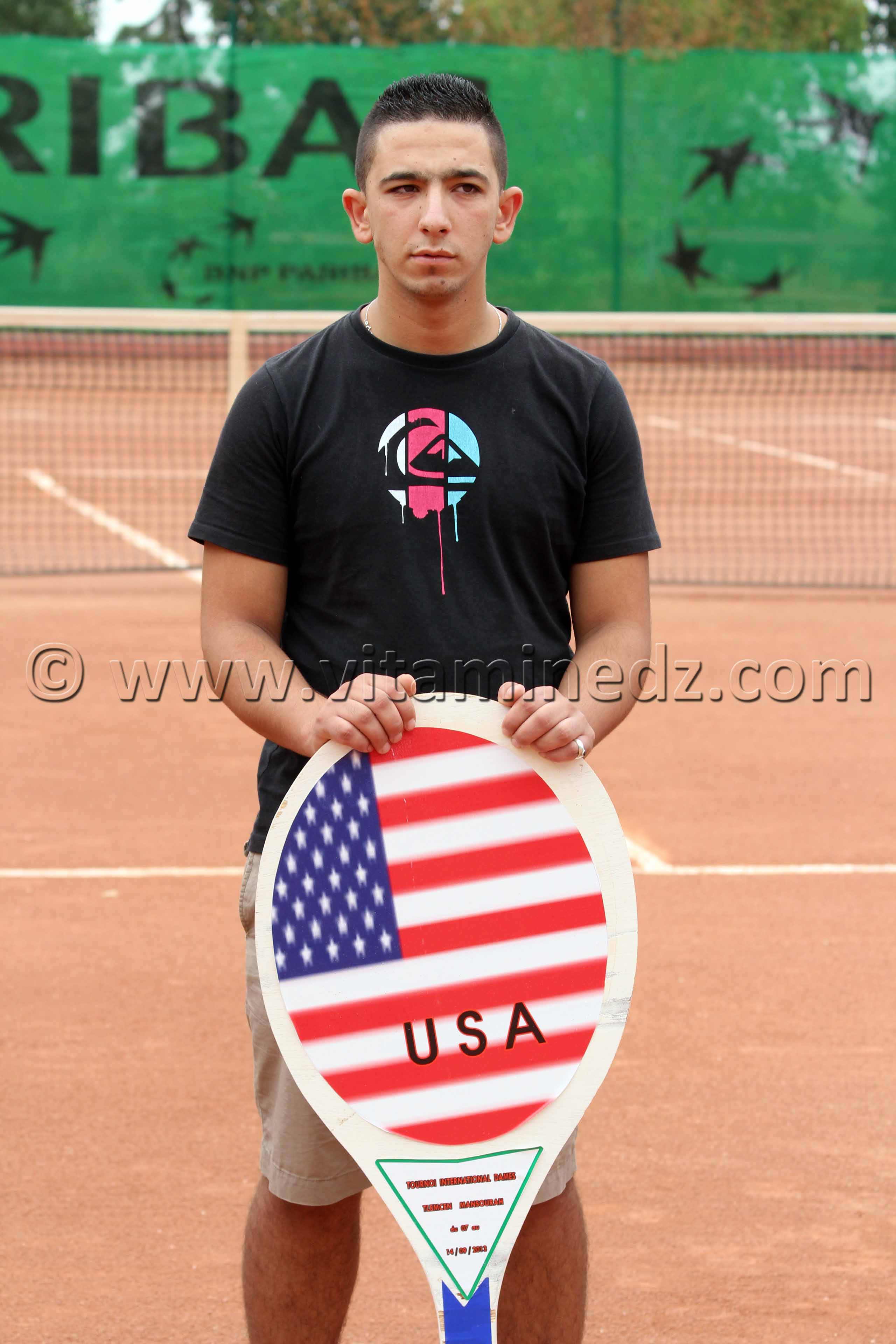 Alexandra RILEY (USA) pas encore arrivée Tlemcen - Tennis (ITF 2013)  Tournoi international féminin de tennis sur terre battue du 9 au 14 septembre 2013