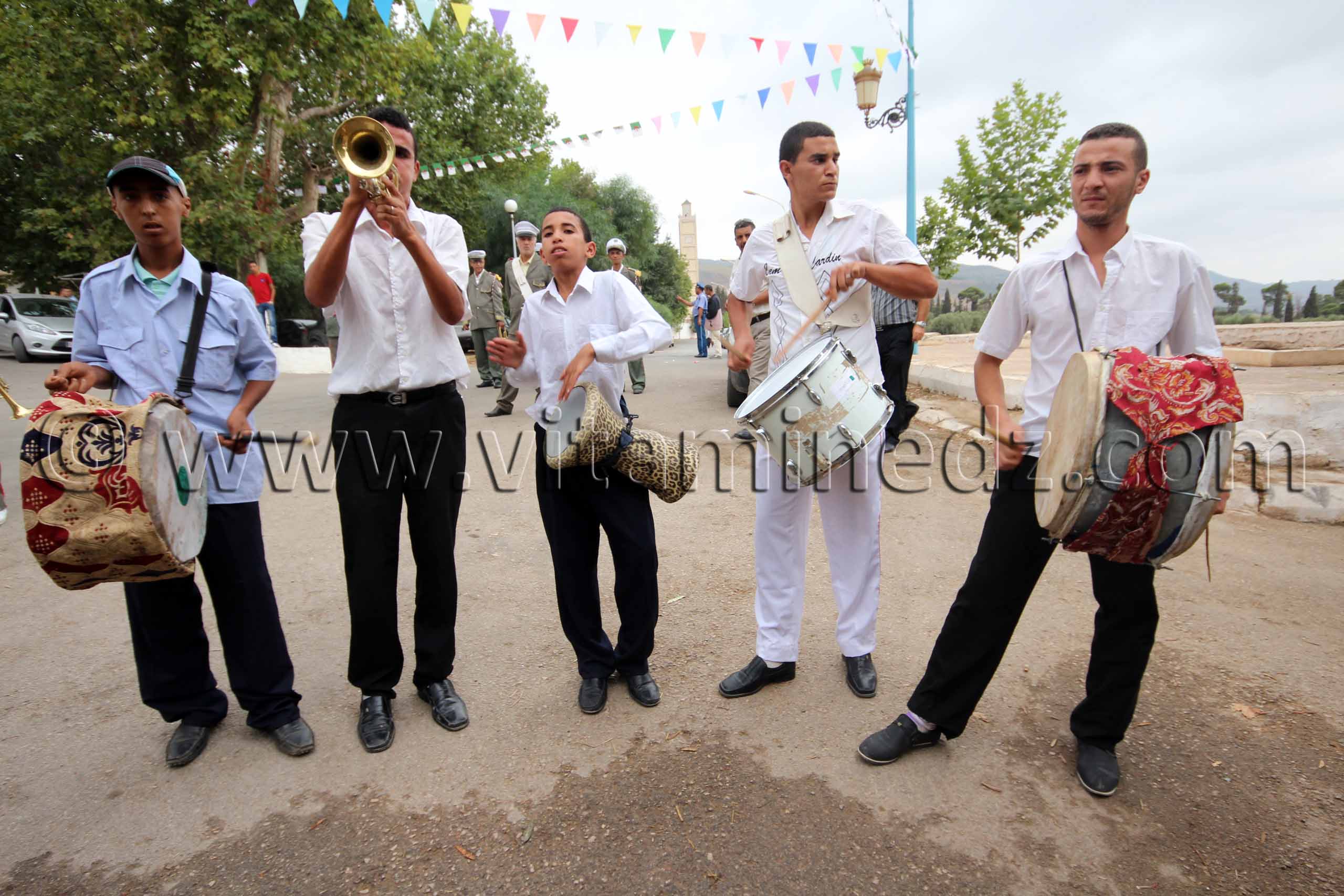 Ouverture en fanfare du Tournoi international féminin de tennis sur terre battue du 9 au 14 septembre 2013 Tlemcen - Tennis (ITF 2013)