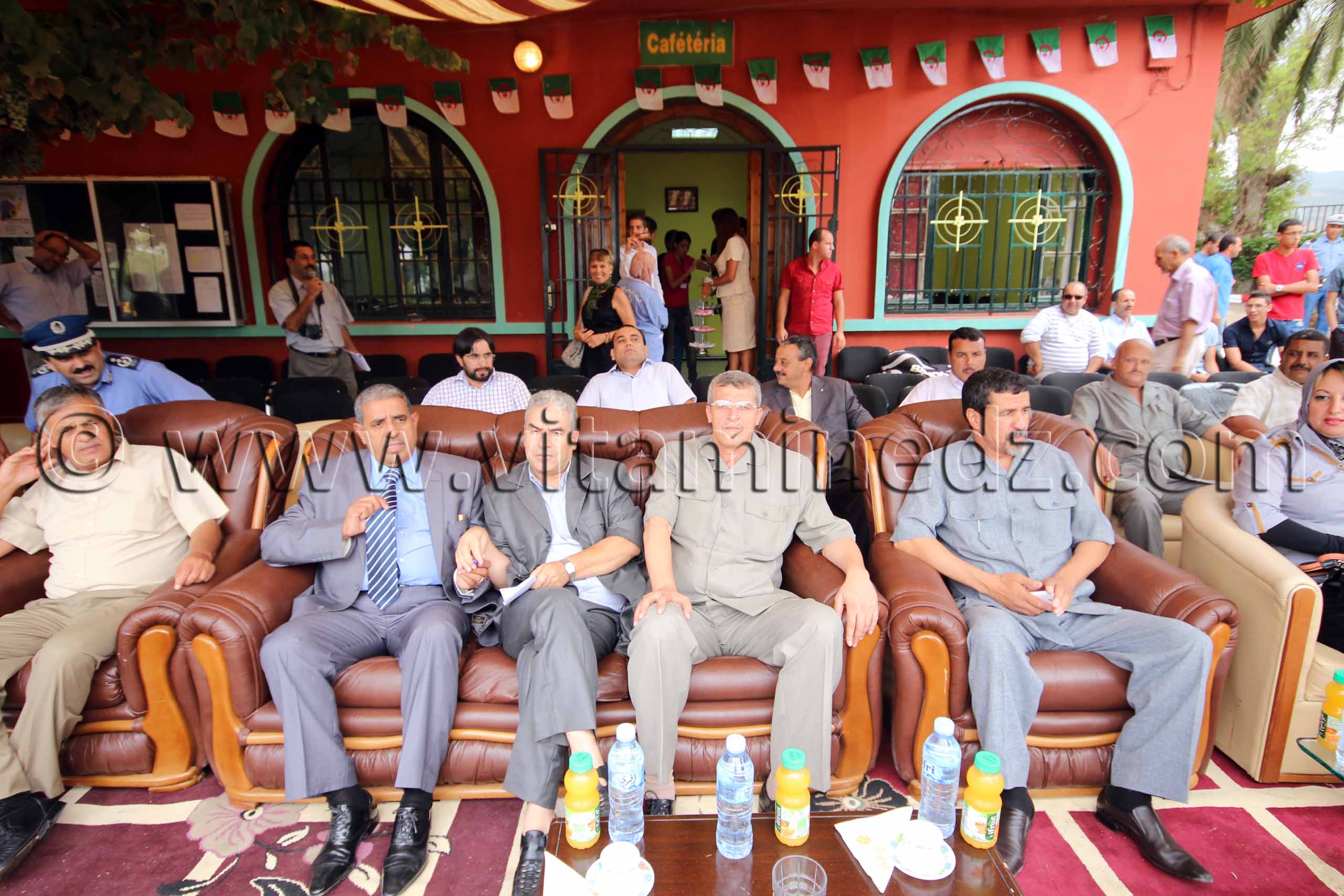 Officiels à Tlemcen - Tennis (ITF 2013)  Tournoi international féminin de tennis sur terre battue du 9 au 14 septembre 2013