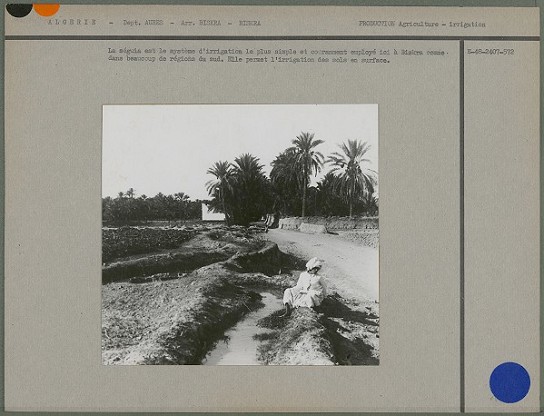 La séguia est le système d'irrigation le plus simple