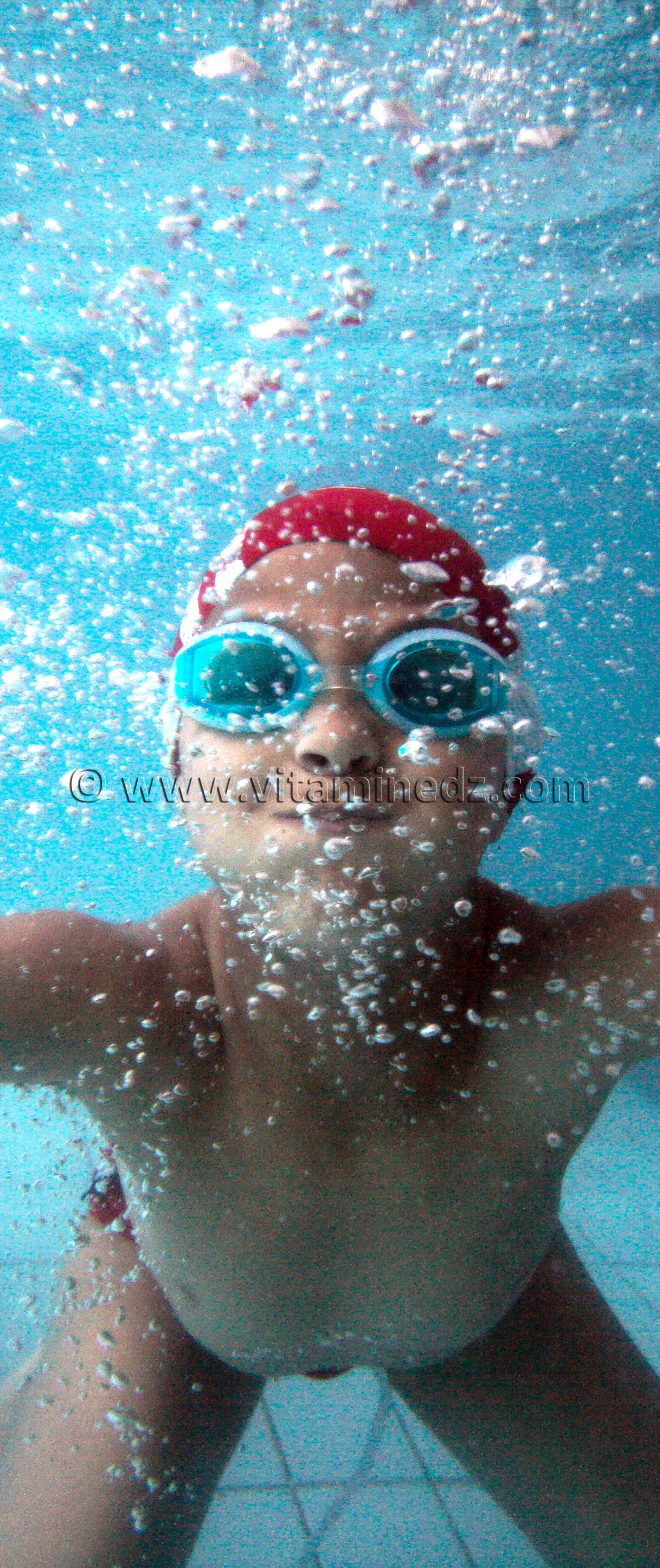 Tlemcen - Natation  sous les eaux de la Piscine olympique de Tlemcen