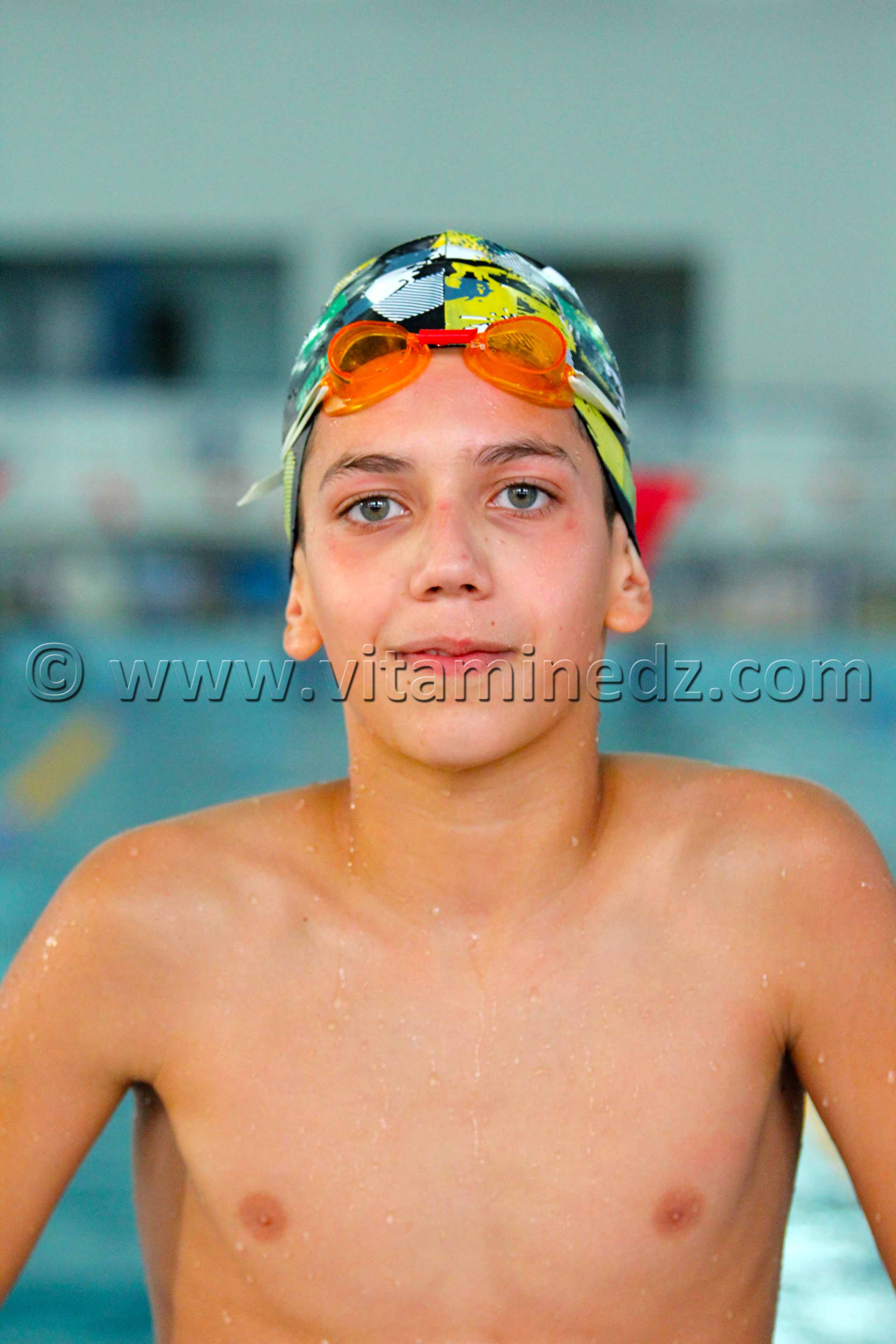 Zennaki Achraf  medaille de bronze 100m pap Tlemcen - Natation