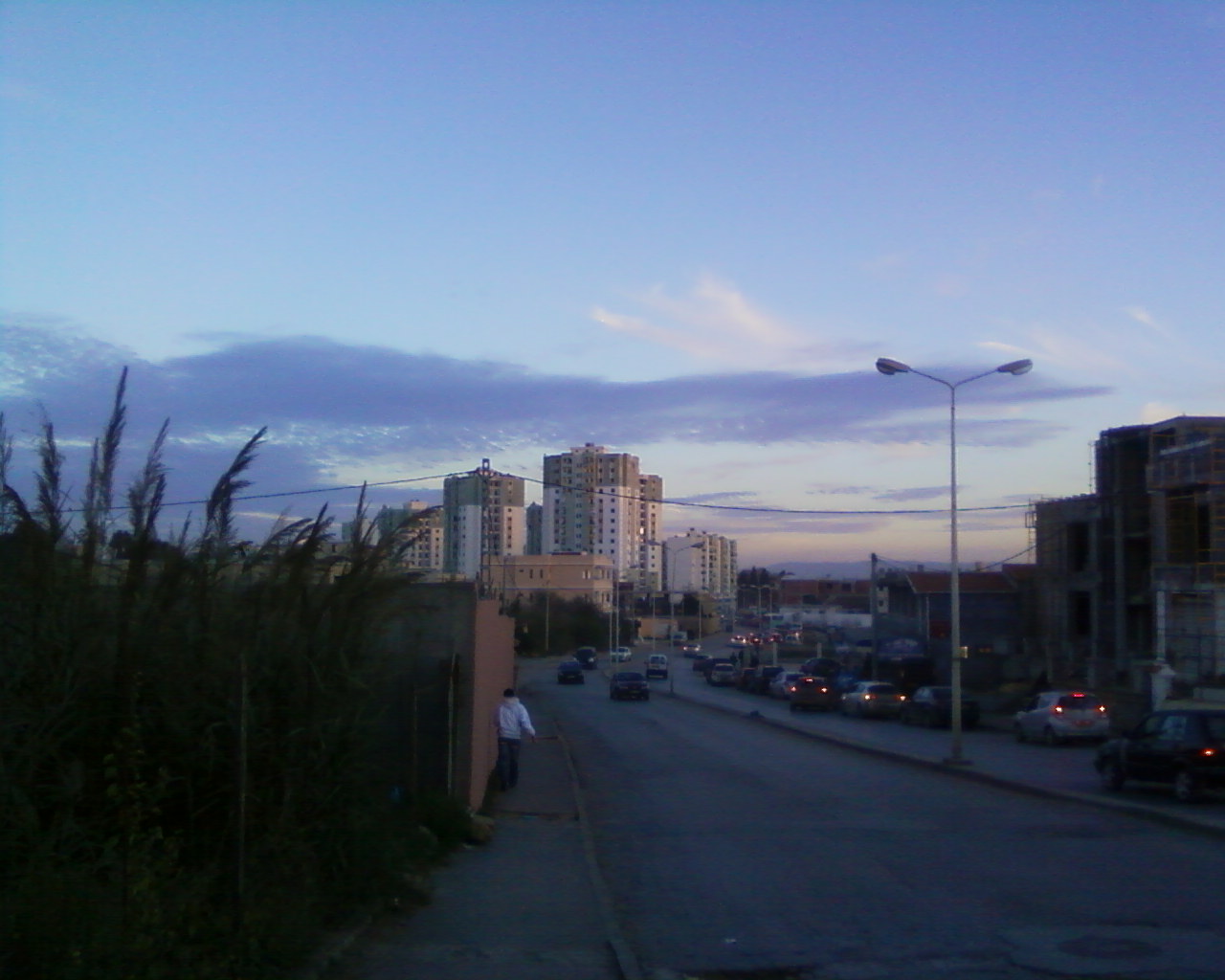 Vue sur la Cité AADL Sebbala El-achour