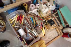 Tlemcen - Fil de broderie du Mensouj - Centre d\'artisanat de Bab Zir