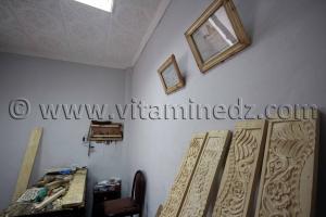 Sculpture su bois - Tlemcen - Centre d\'artisanat de Bab Zir