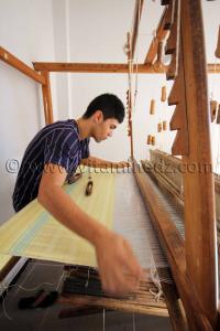 Tisserand Mensouj Tlemcen - Centre d\'artisanat de Bab Zir