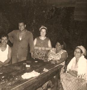 avec la Abuela Mohamed et Djera, Si Ahmed et Ana