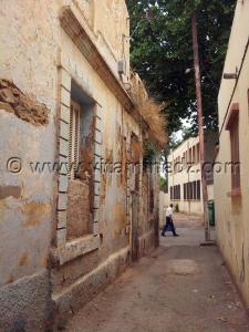 Tlemcen - Rue Ibn Khamis et ses derbs (Riat Benfares)