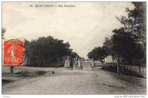 SAINT DONAT ( TADJENANET) RUE PRINCIPALE