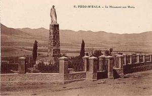 FEDJ MZALA  MONUMENT