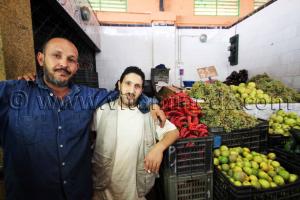 Commerçants au marché de Tlemcen