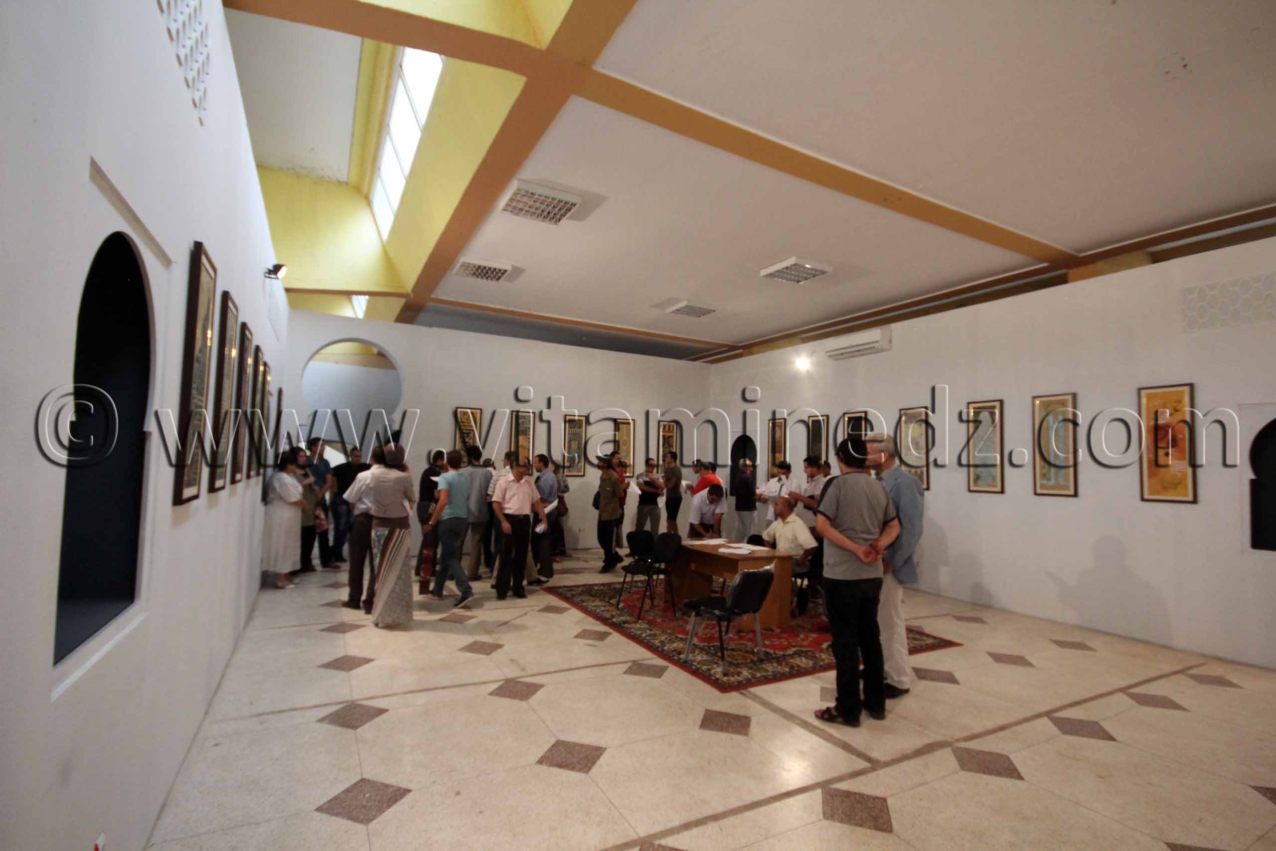 L'artiste plasticien Noureddine Benhamed  Exposition