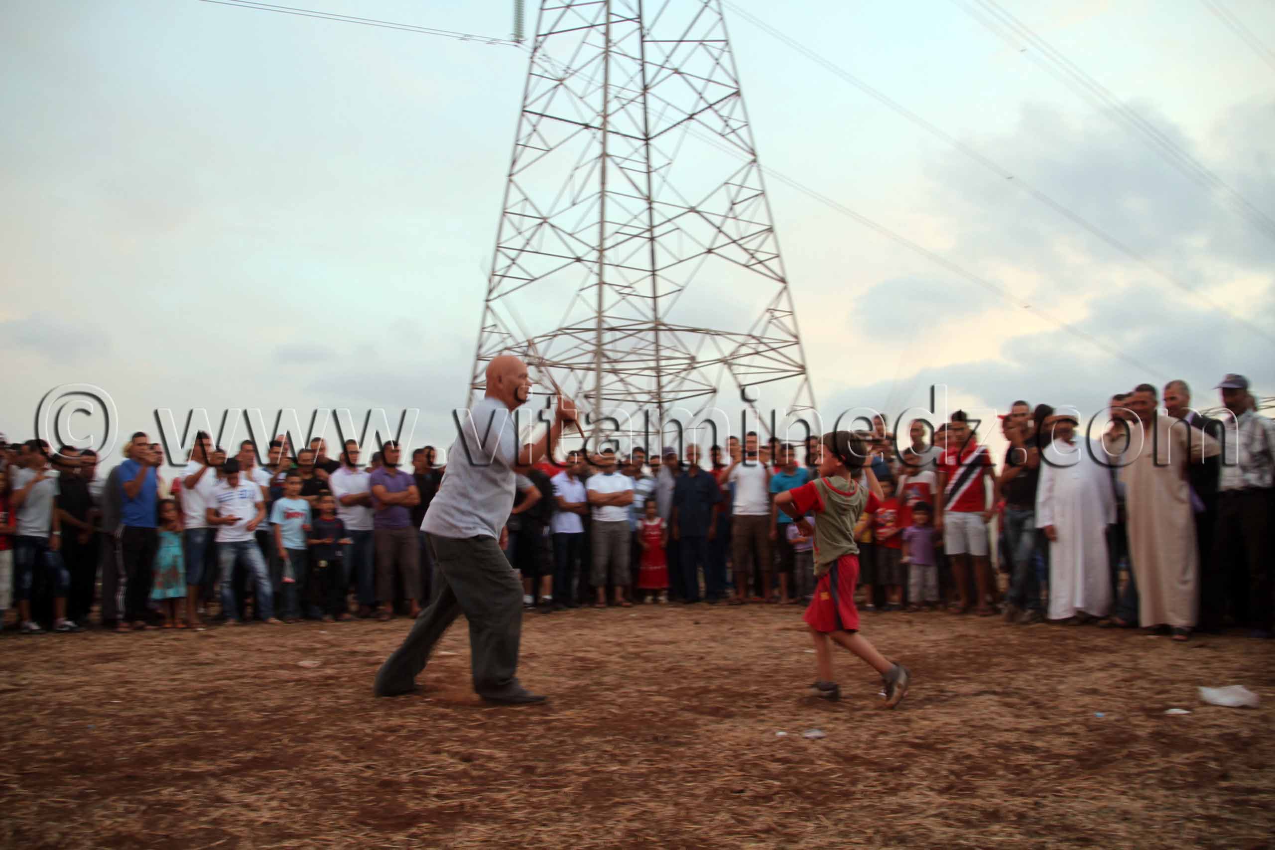 Combat de batons - Waada d'El M'dedha à Sidi Weriache, Wilaya de Ain Temouchent