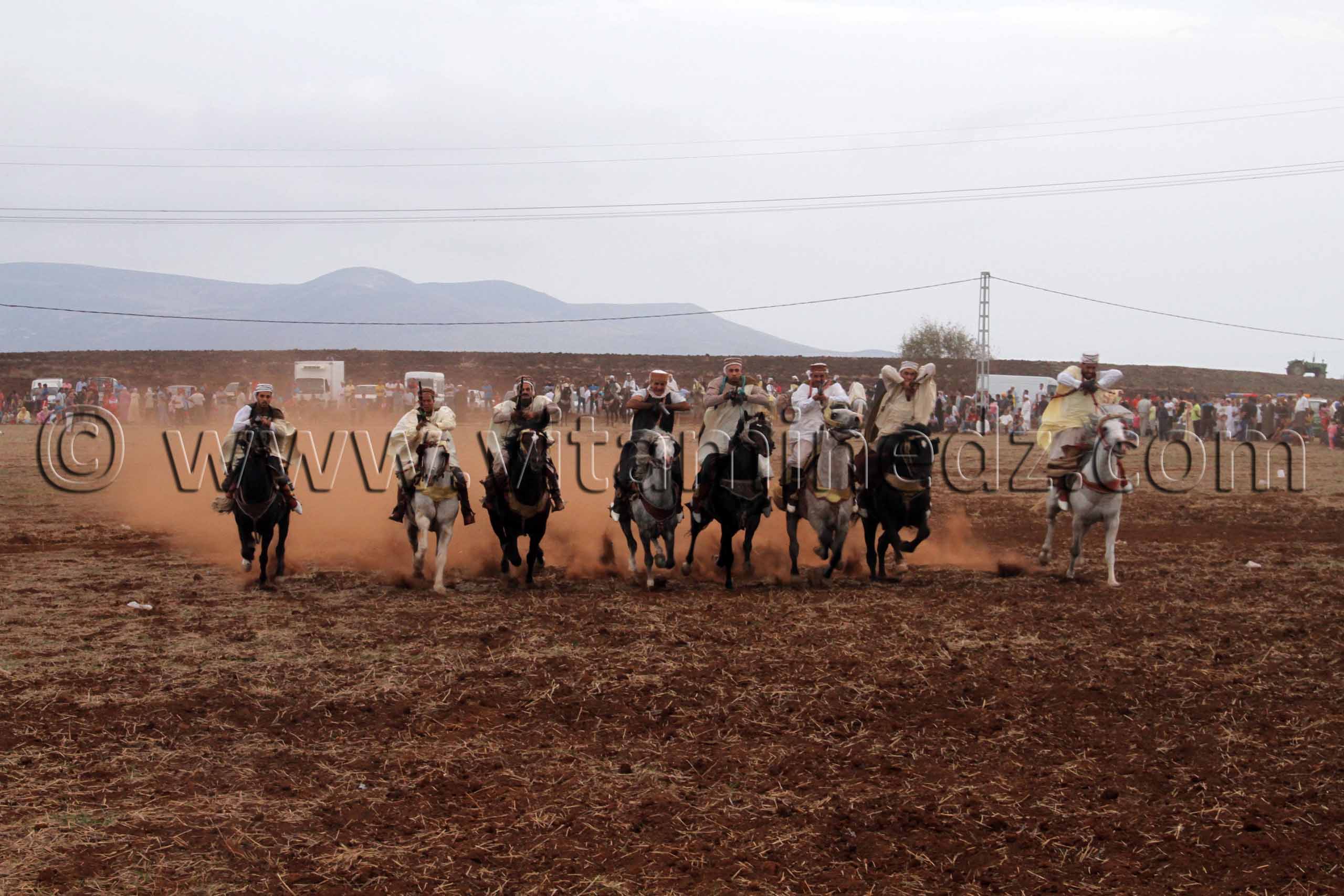 Fantasia- Waada d'El M'dedha à Sidi Weriache, Wilaya de Ain Temouchent
