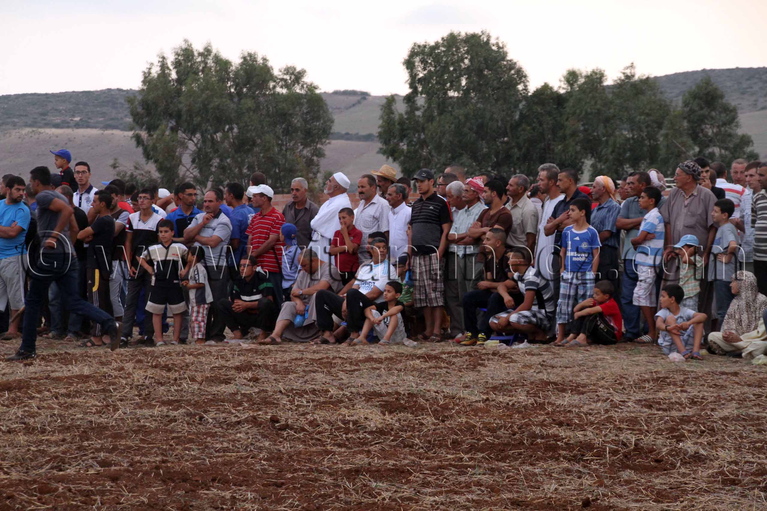 Foule immense - Waada d'El M'dedha à Sidi Weriache, Wilaya de Ain Temouchent