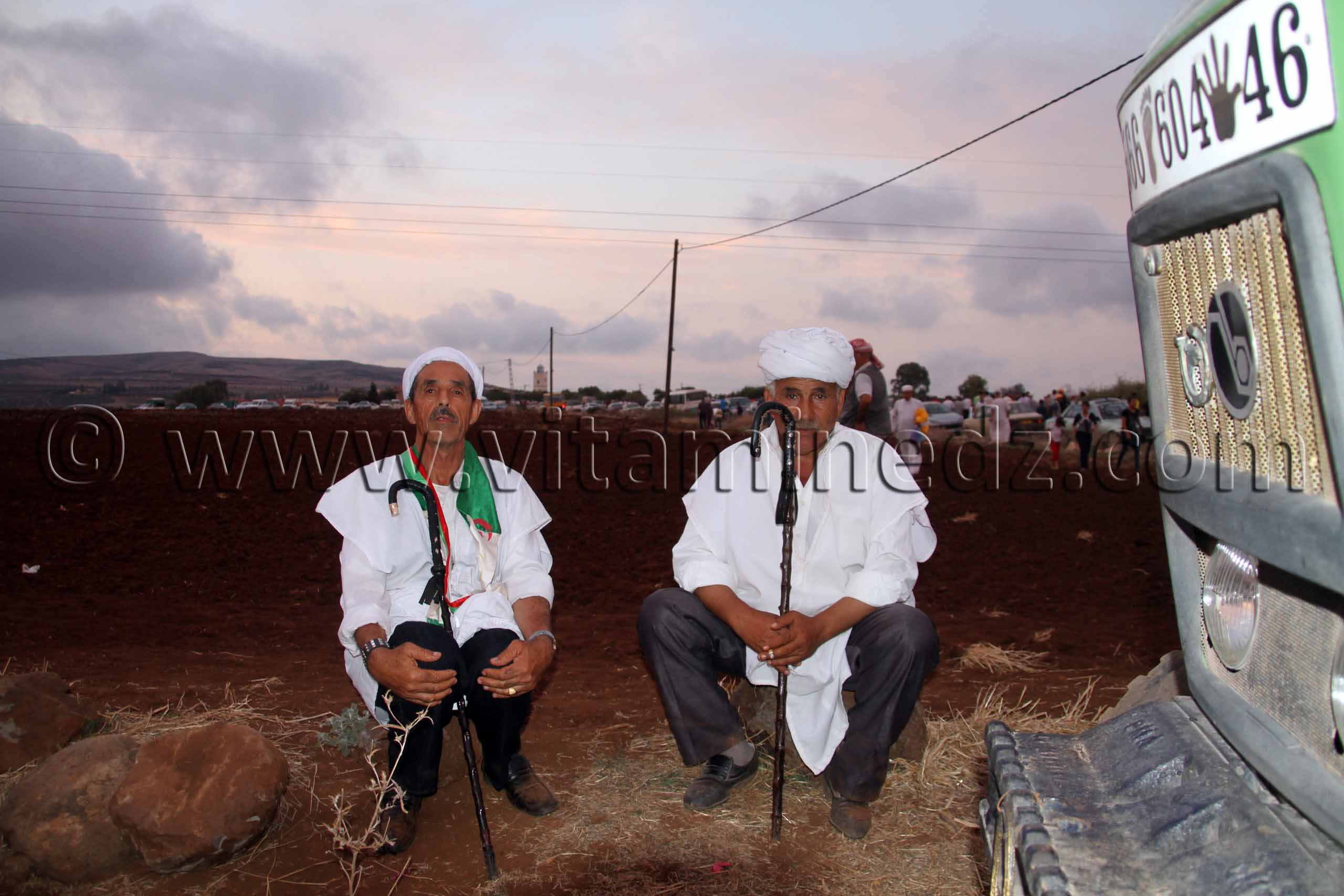 Personnages à Waada d'El M'dedha à Sidi Weriache, Wilaya de Ain Temouchent
