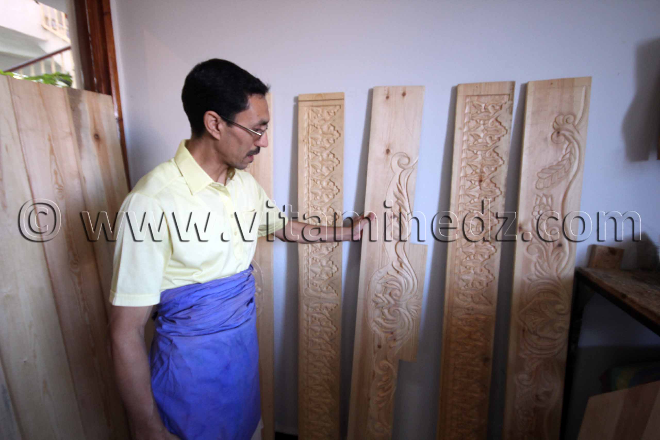 Tlemcen - Marquetterie - Centre d'artisanat de Bab Zir