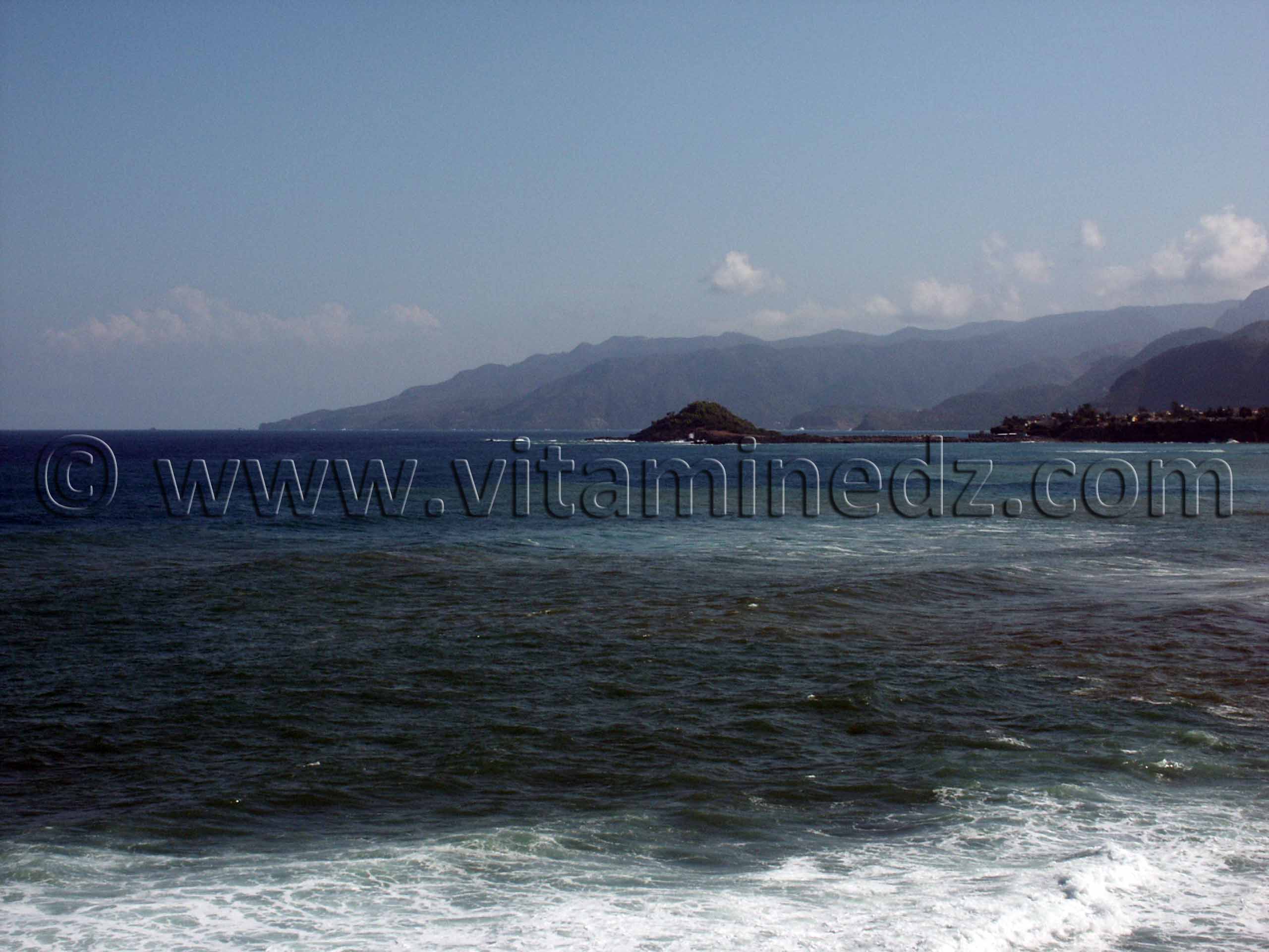 Jijel - Ziama Mansouriah, vue de la plage de Chobae