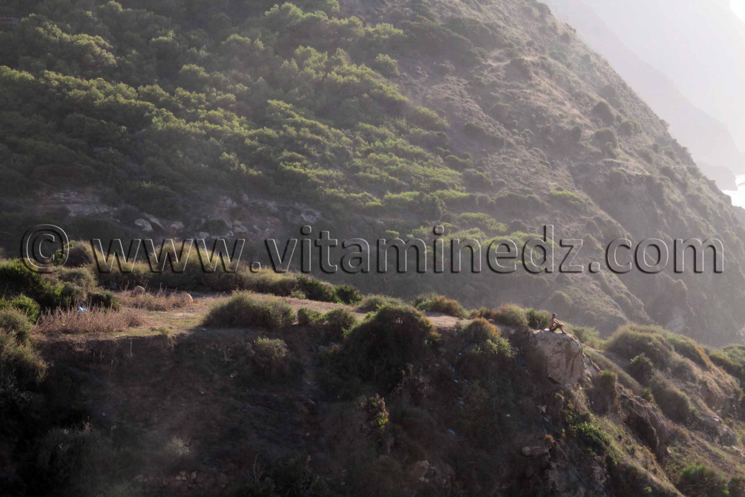 Falaises Plage de Sidi Ali près de Beni Saf, commune de Sidi Safi, Wilaya Ain Temouchent