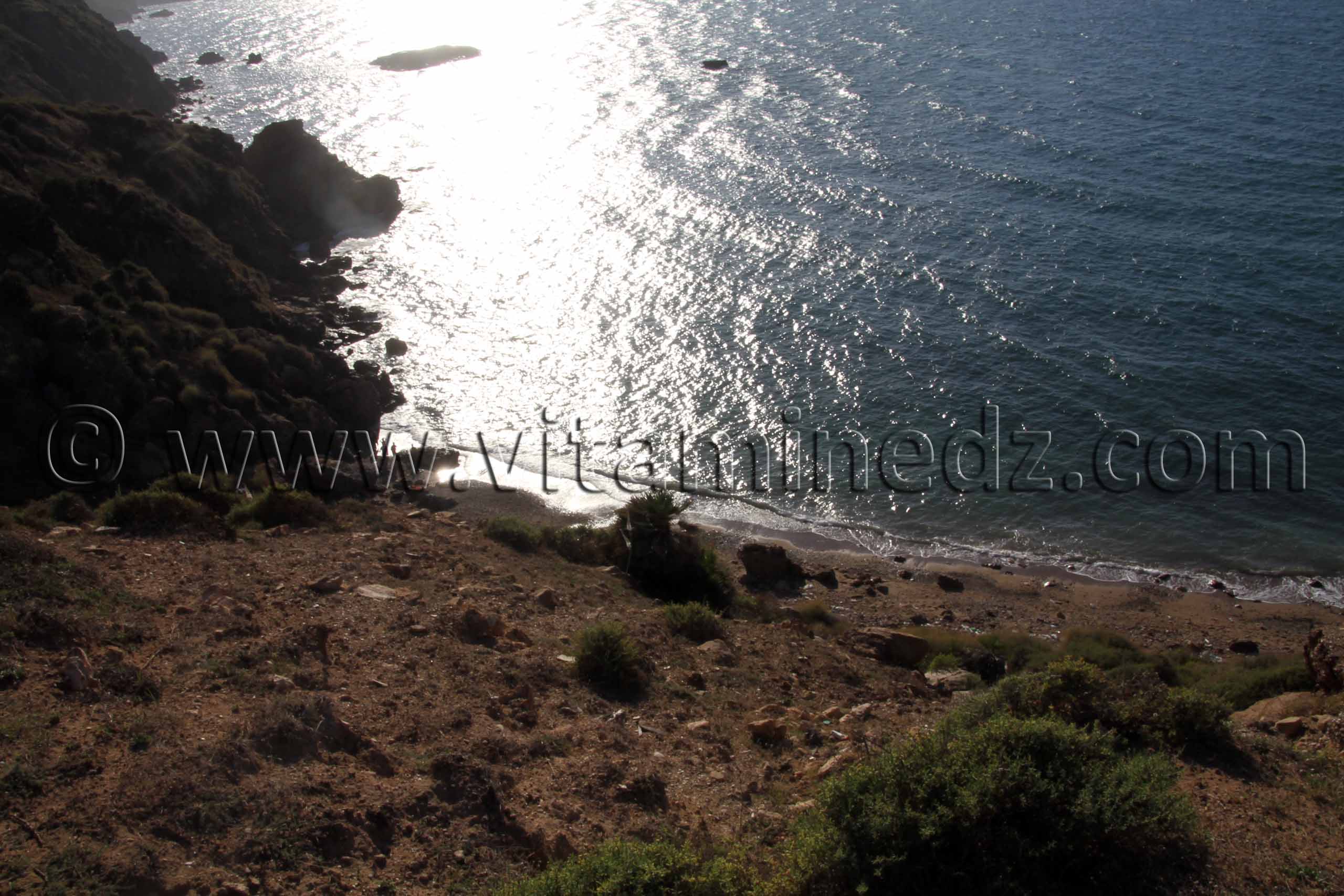 Plage de Sidi Ali près de Beni Saf, commune de Sidi Safi, Wilaya Ain Temouchent