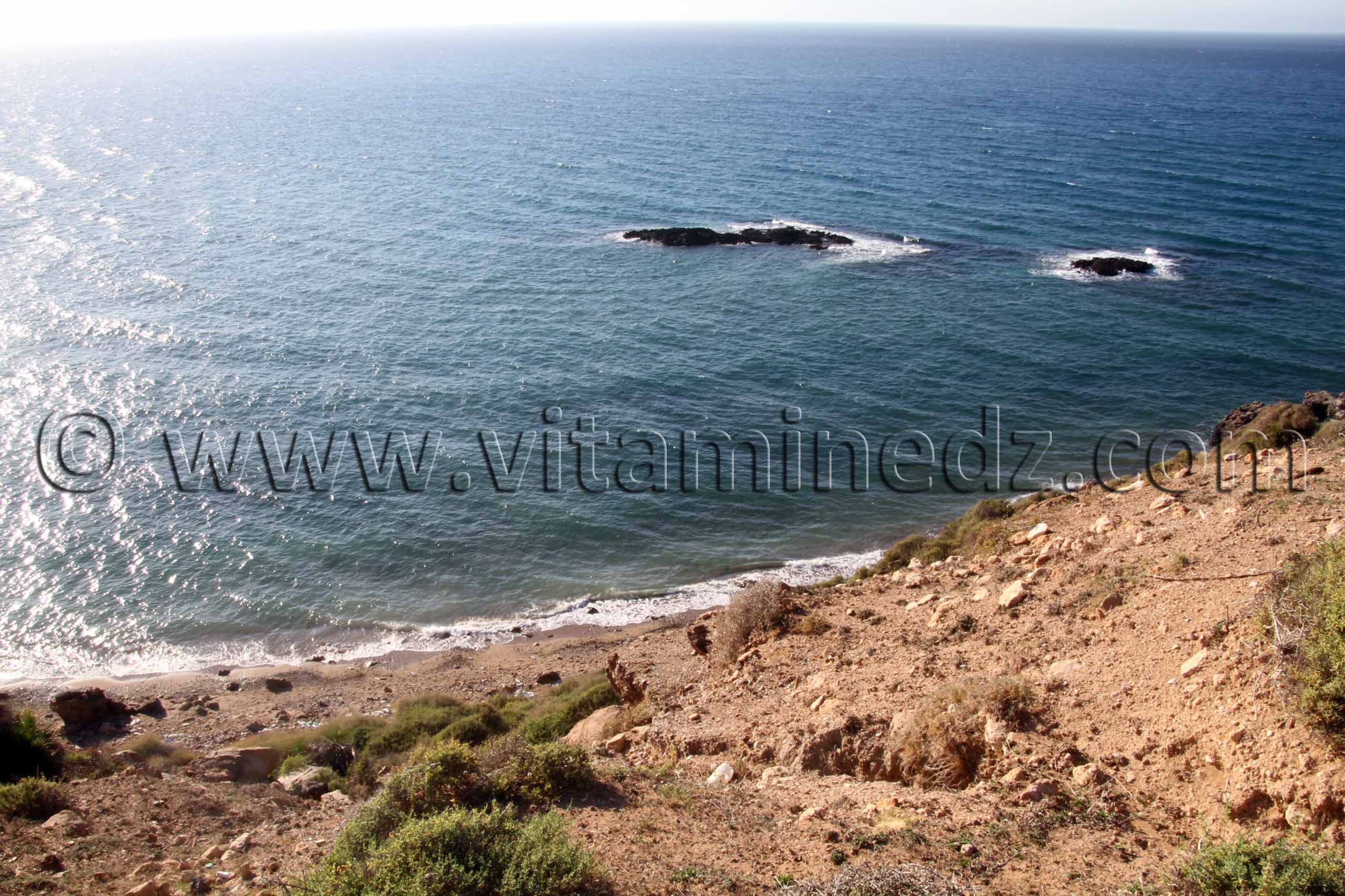 Plage de Sidi Ali près de Beni Saf, commune de Sidi Safi, Wilaya Ain Temouchent