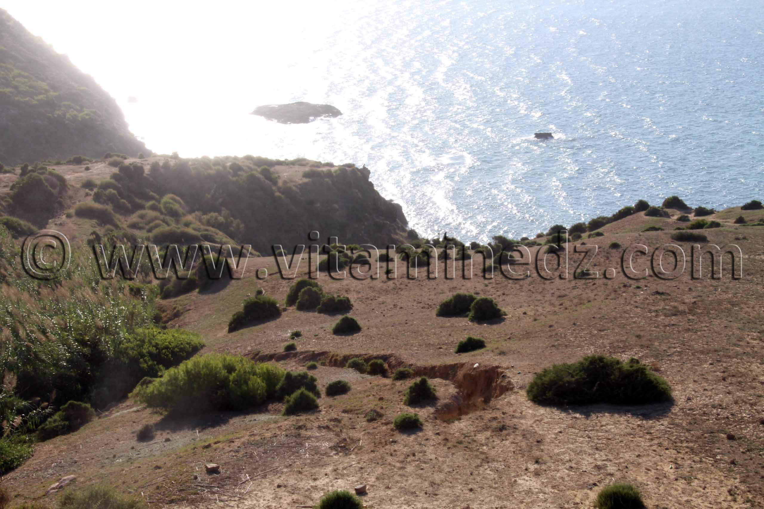 Falaises Plage de Sidi Ali près de Beni Saf, commune de Sidi Safi, Wilaya Ain Temouchent