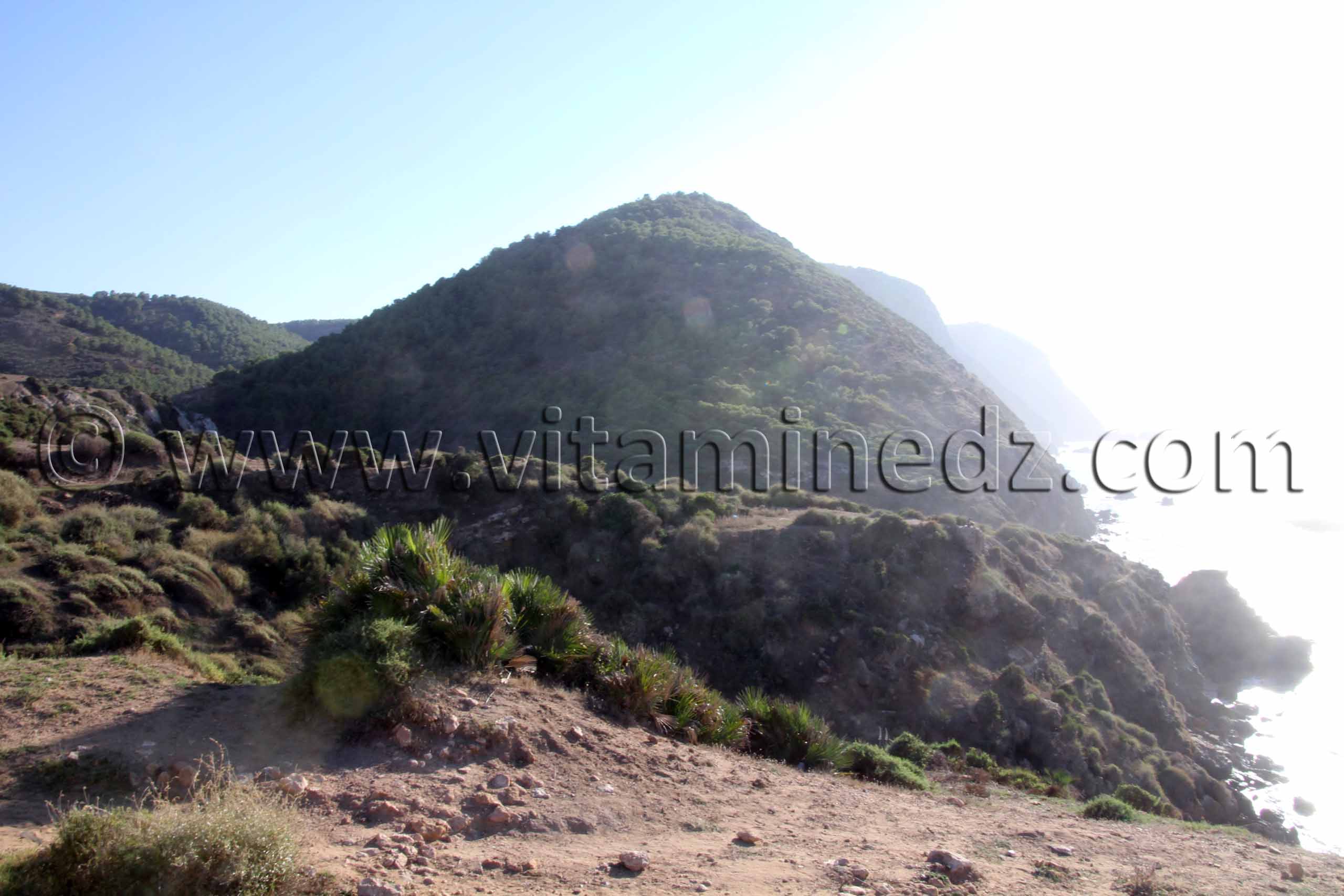 Falaises Plage de Sidi Ali près de Beni Saf, commune de Sidi Safi, Wilaya Ain Temouchent