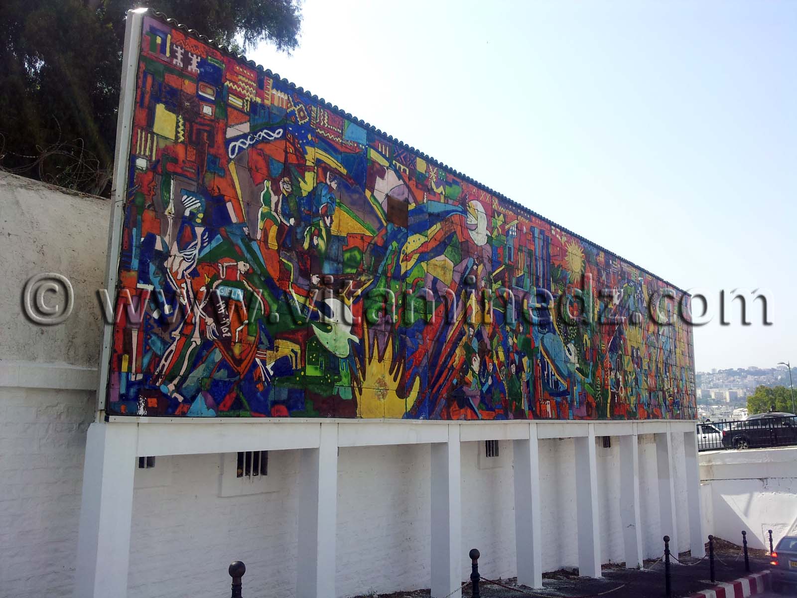 Peinture de Mesli à Alger la blanche