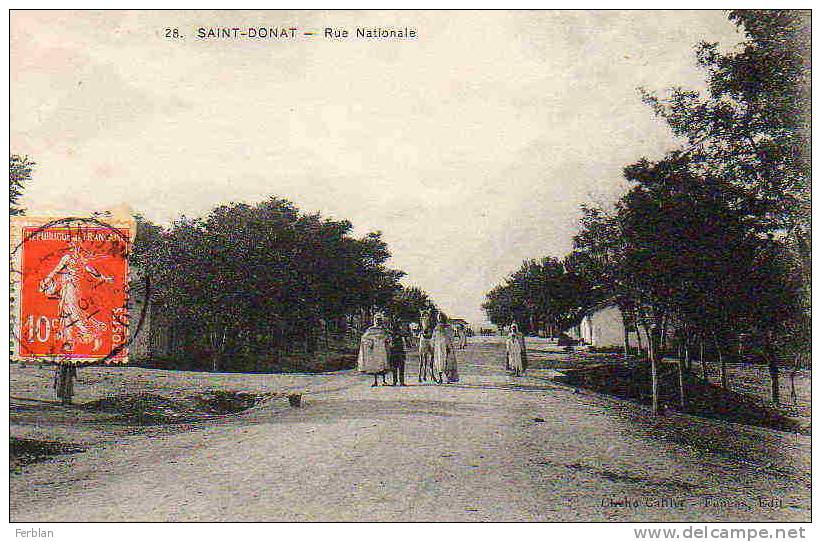 SAINT DONAT ( TADJENANET) RUE PRINCIPALE