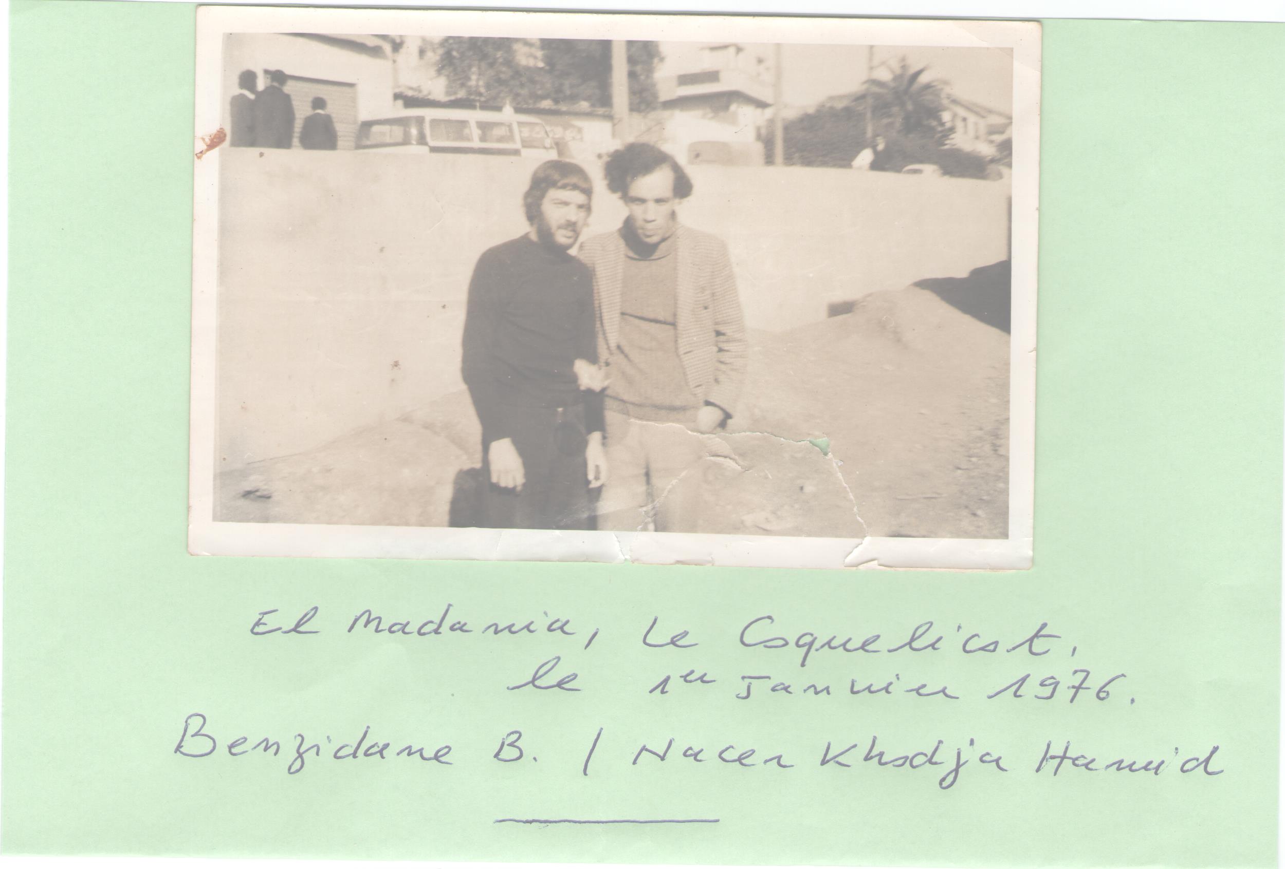 Benzidane B. et  Nacer Khodja Hamid - Le Coquelicot  01 Janv. 1976