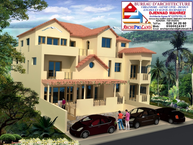 BUREAU D'ETUDES D'ARCHITECTURE EN ALGERIE ARCHIPROLAND