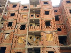 Logement OPGI à Oujlida, une catastrophe  gaspillages et mal façons, la honte!!!