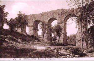 Photos Constantine  Ruines de L\'aqueduc Romain
