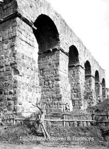 Photos Constantine  L\'aqueduc Romain (Photo prise en 1893)