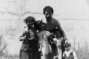 une famille heureuse